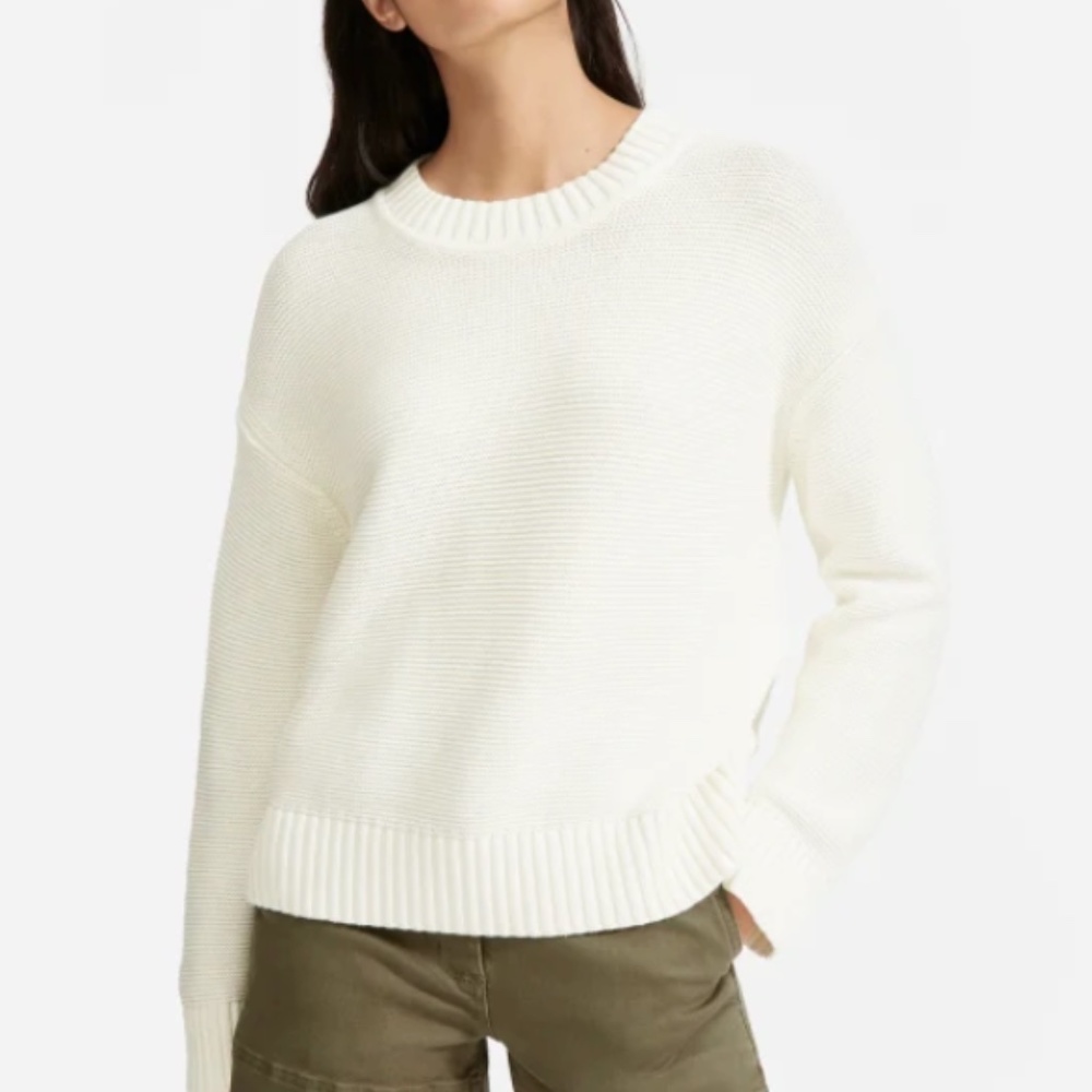 Everlane The Link-Stitch Crewneck Sweater